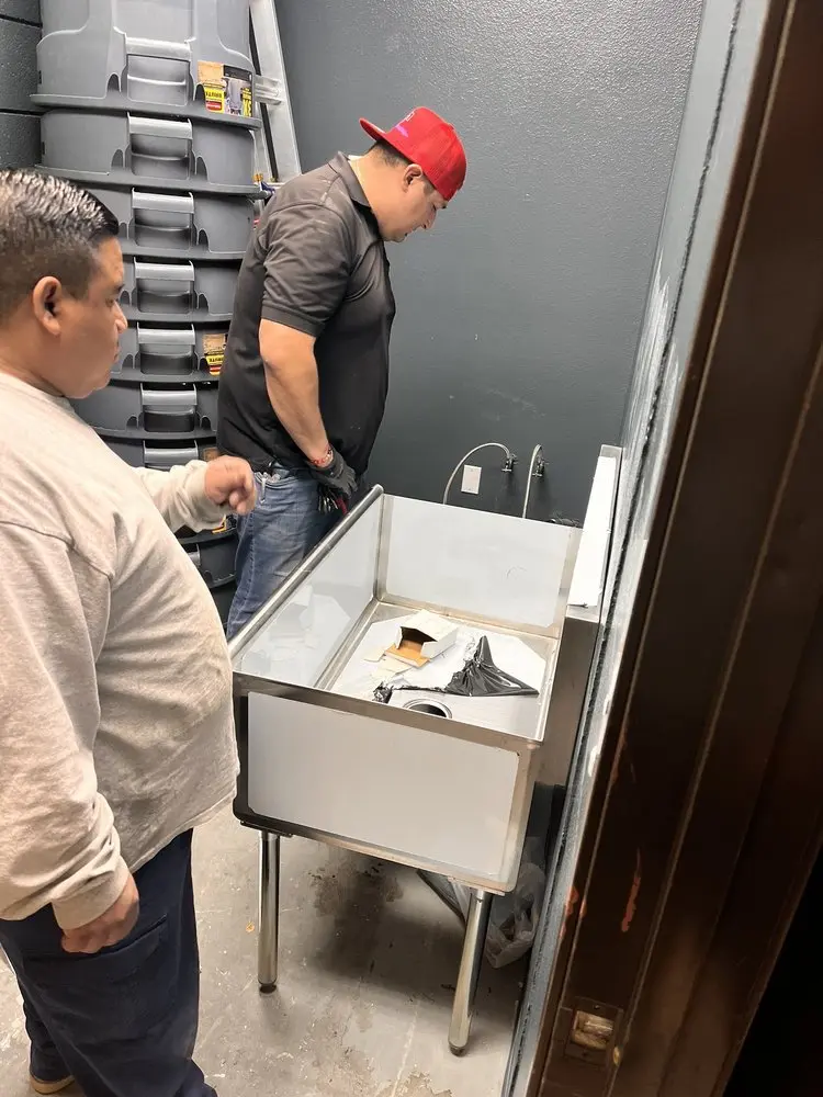 Commercial plumbing and sink installation in Tahoe Village