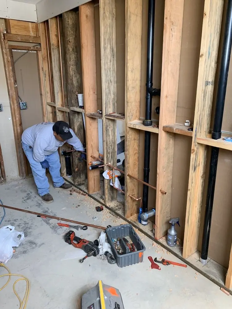 Commercial rough-in plumbing for Trenchless Sewer Repair in Tahoe Village